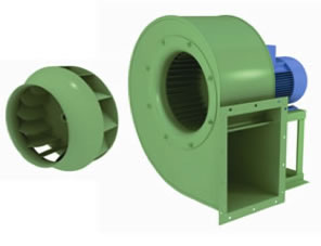 radial fans